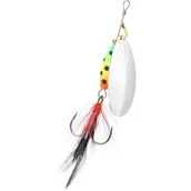 Przynęty - Błystka obrotowa MIKADO M-Grub PMB-GRU-3-FT-S Srebrny Fire Tiger - miniaturka - grafika 1