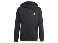 Bluzy dla dziewczynek - Bluza dziecięca Adidas B Bl Fz Hd GN4020 - miniaturka - grafika 1
