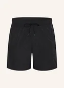 Spodenki damskie - Calvin Klein Szorty Kąpielowe schwarz - miniaturka - grafika 1