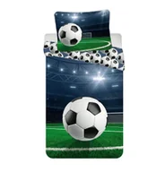 Pościel dla dzieci - Pościel 140x200 Piłka nożna Football Field poszewka 70x90 - miniaturka - grafika 1