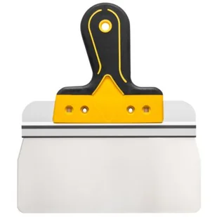 Szpachla trapezowa 17 cm stal nierdzewna rączka 2K HARDY - Wiadra i kastry budowlane - miniaturka - grafika 1