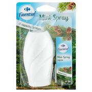 Środki do WC - Carrefour Essential Mini Spray Odświeżacz o zapachu leśnym 15 ml - miniaturka - grafika 1