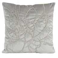 Poszewki na poduszki - Poduszka SANDI 45x45 cm srebrny - miniaturka - grafika 1