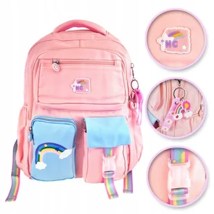 ECARLA plecak uniwersalny kieszonki, odblaski PL160R - Plecaki szkolne i tornistry ECARLA plecak uniwersalny kieszonki, odblaski PL160R - Plecaki szkolne i tornistry - miniaturka - grafika 2