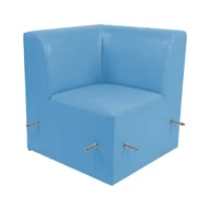 Meble i wyposażenie gabinetów medycznych - Fotel narożny dla dzieci MODULO NC567 - 49x49x52 cm - różne kolory - miniaturka - grafika 1