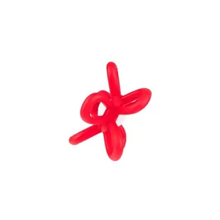 Grzechotka kwiatek czerwony - Grzechotki dla dzieci - miniaturka - grafika 1