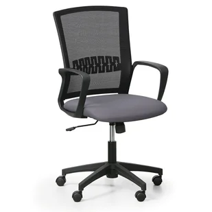Fotel biurowy, krzesło biurowe B2B Partner Krzesło biurowe ROY, szary KB8928/KB10623/grey - Fotele i krzesła biurowe - miniaturka - grafika 1