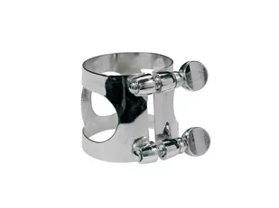 Ligaturka Steward Ellis Klarnet Bb chrom LIG-CL-CH - Instrumenty dęte - miniaturka - grafika 1
