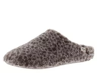 Kapcie damskie - Victoria Norte Pelo Animal Print, kapcie damskie, szarobrązowe, 41 EU, Szarobrązowy - miniaturka - grafika 1