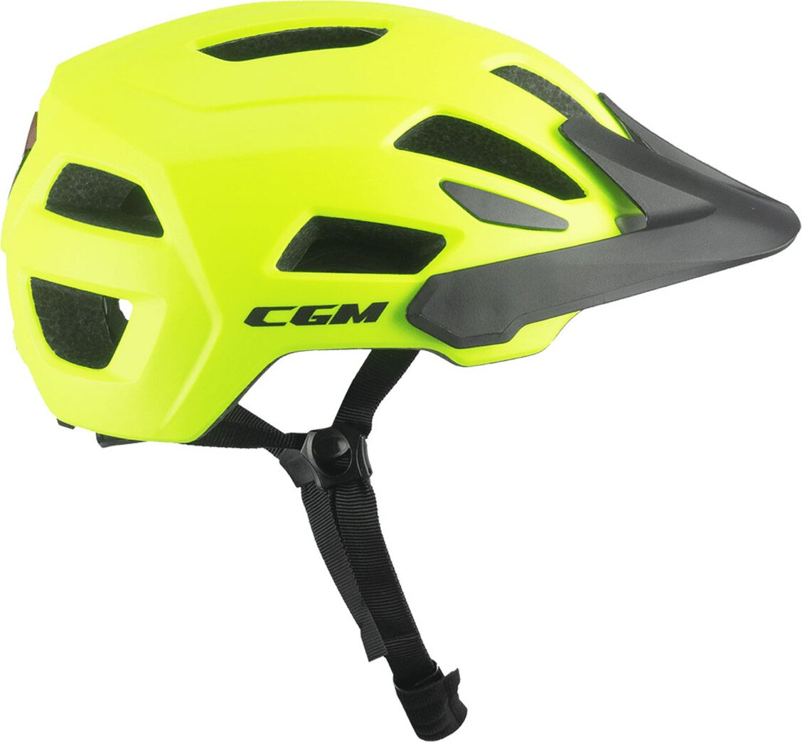 Zatwierdzony kask rowerowy CGM 890A SENTIERO MONO Opaque Fluo Yellow rozmiar M