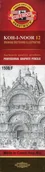 Ołówki - Koh-i-noor Ołówek seria 1500 twardość F - miniaturka - grafika 1