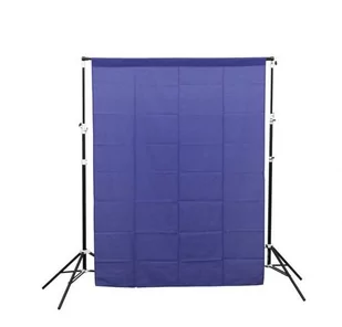 Tło materiałowe Glareone Blue Screen Backdrop 1,5x2,1m - Tła fotograficzne - miniaturka - grafika 1
