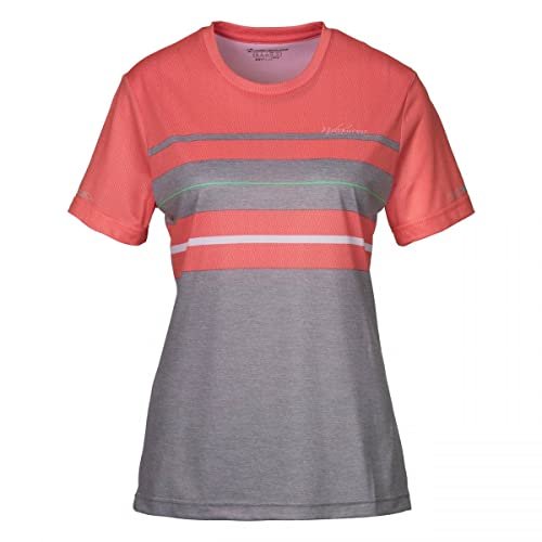 Nakamura Eraclea t-shirt damski czerwony Red Light/Melange 48