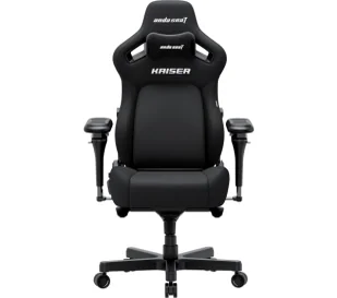 Anda Seat Kaiser 4 V2 XL Gamingowy do 150kg Tkanina Czarny - Fotele gamingowe - miniaturka - grafika 1