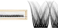 Sztuczne rzęsy i akcesoria - Many Beauty - Infinity Lashes Nr. 02 - Kępki rzęs na długim bezbarwnym pasku - 26 sztuk - CC-9mm - miniaturka - grafika 1