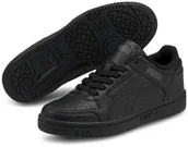 Sneakersy męskie - Buty sportowe młodzieżowe Puma Rebound JOY Lo Jr czarne sneakersy damskie/męskie (381984-03) - miniaturka - grafika 1