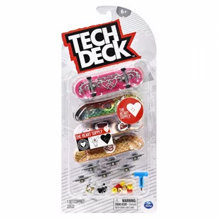 Spin MASTER Master Zestaw Tech Deck fingerboard, 4pack, 2 5_815026 - Gry planszowe - miniaturka - grafika 1