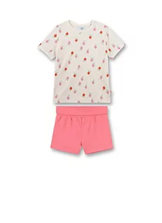 Śpiochy dla niemowląt - Sanetta Piżama dla dziewczynek, kremowy, 92 cm - grafika 1