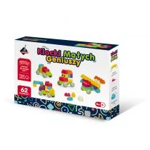 Klocki małych geniuszy soft 62 elementy - Klocki - miniaturka - grafika 1