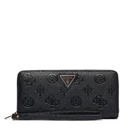 Portfele - Duży Portfel Damski Guess Cresidia II Slg SWPD98 88146 Czarny - miniaturka - grafika 1