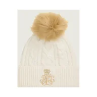 Czapki damskie - LAUREN RALPH LAUREN Czapka z dodatkiem wełny - miniaturka - grafika 1