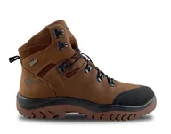 Buty trekkingowe męskie - Męskie buty trekkingowe 4F OBMH260 brązowe Rozmiar: 40 - miniaturka - grafika 1