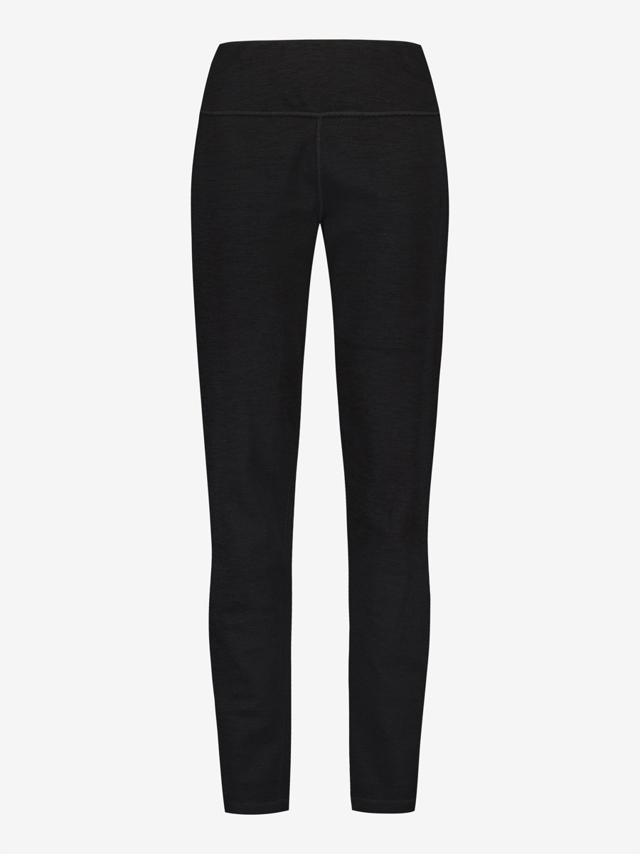 Legginsy Damskie Svala Merino Basic Leggings Black 38