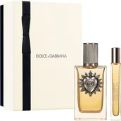 Zestawy perfum męskich - Dolce&Gabbana Devotion For Men EDP Trio Gift Set zestaw upominkowy dla mężczyzn - miniaturka - grafika 1