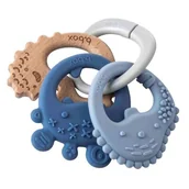 Gryzaki dla dzieci - BABY&TRAVEL B.BOX Gryzak trio błękit - miniaturka - grafika 1