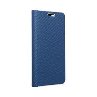 Etui i futerały do telefonów - OEM Kabura Luna Book Carbon Do Xiaomi Redmi Note 11 / 11s Niebieski - miniaturka - grafika 1