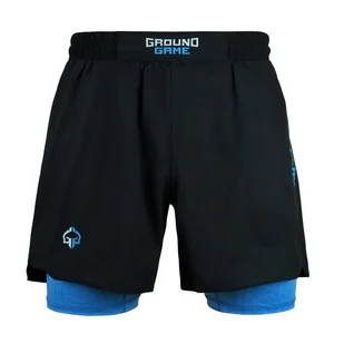Spodenki treningowe 2w1 Ground Game Classic męskie - Kimona, stroje i obuwie - miniaturka - grafika 1