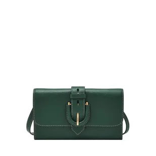 Fossil Damska torba Harwell Crossbody, zielona, zielony - Torebki damskie - miniaturka - grafika 1