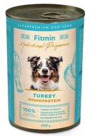 Mokra karma dla psów - FITMIN Nutritional Programme Dog Turkey 400g - miniaturka - grafika 1