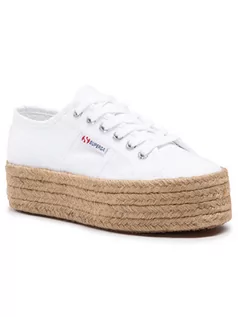 Espadryle damskie - Superga Espadryle 2790 Rope S51186W Biały - grafika 1