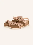 Sandały damskie - Birkenstock Sandały Rio rosegold - miniaturka - grafika 1