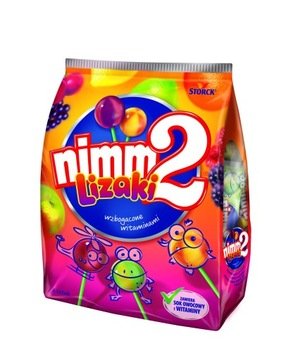 Lizak Nimm2 80 g Wieloowocowy