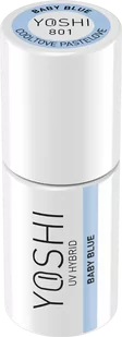 Yoshi - Lakier Hybrydowy 801 Baby Blue 6ml - Lakiery hybrydowe - miniaturka - grafika 4