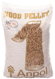 Anpol Pellet drzewny Anpol ENplus A1 PL030 - Materiały opałowe - miniaturka - grafika 1