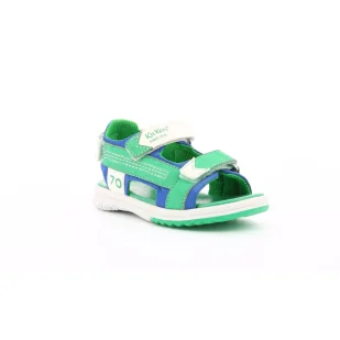 Sandały dziecięce KICKERS PLANE - Buty dla dziewczynek - miniaturka - grafika 1