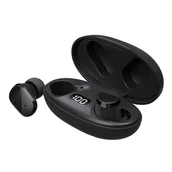 Słuchawki - Savio TWS-10 Bluetooth 5.3 - czarny - miniaturka - grafika 1