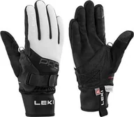 Rękawice narciarskie - Leki LEKI RĘKAWICE PRC Thermo + Shark Lady white 7.0 - miniaturka - grafika 1