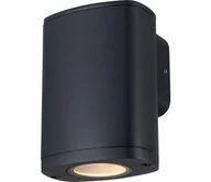 Lampy ogrodowe - Kanlux 38880 - Kinkiet zewnętrzny ZEVI 1xGU10/10W/230V IP54 czarny - miniaturka - grafika 1