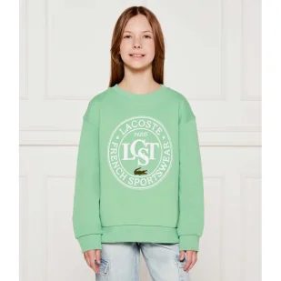 Lacoste Bluza Relaxed fit - Bluzy dla dziewczynek - miniaturka - grafika 1