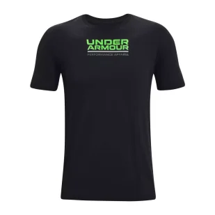 Koszulka męska Under Armour MULTICOLOR BOX LOGO SS - Koszulki sportowe męskie - miniaturka - grafika 5