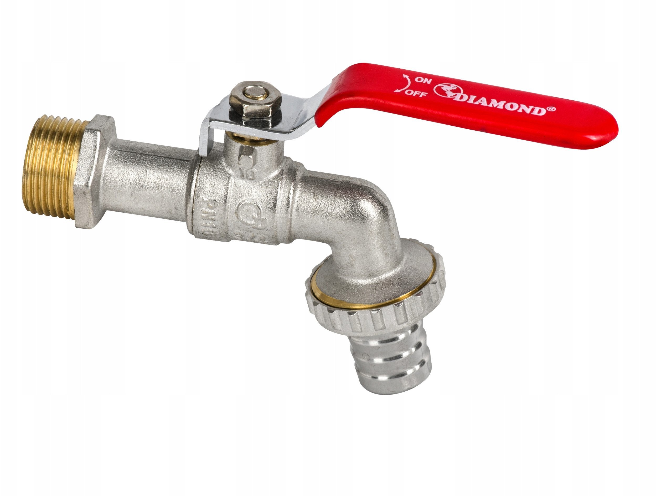 Diamond kurek kulowy - kran czerpalny, z dławikiem 1
