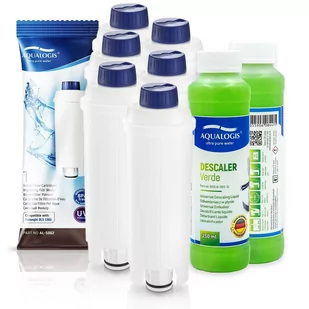 Zestaw Delonghi Aqualogis AL-S002 6szt, Verde 250ml - Akcesoria i części do ekspresów do kawy - miniaturka - grafika 1