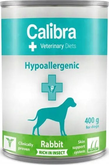 Calibra CALIBRA Veterianry Diets Dog Hypoallergenic Insect & Rabbit 400g