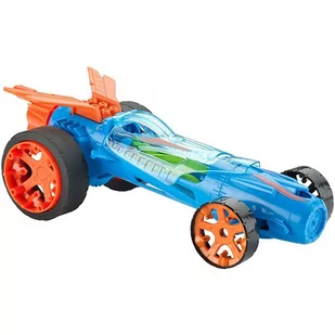 Mattel Hot Wheels Autonakręciak i wyscigówki, niebieski - Tory, garaże, parkingi - miniaturka - grafika 2