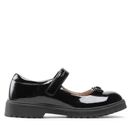 Buty dla dziewczynek - Półbuty Tommy Hilfiger Ballerina T3A3-32580-0774 S Czarny - miniaturka - grafika 1