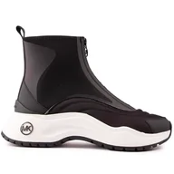Botki damskie - Michael Kors DARA Zip Bootie, Botki Damskie, Black, 41 EU, Czarny, 41 EU - miniaturka - grafika 1